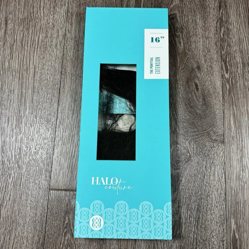 HALO COUTURE Human Hair Ponytail Extensions, 16